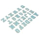 thumbnail image 1 of Letras termoadhesivas, 26 piezas de parches termoadhesivos para ropa, parches bordados, solución innovadora, 1 of 14