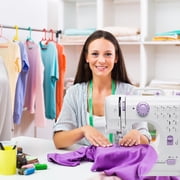 SINGOMON Sewing Machine, 67PCS Sewing Tool Set, Portable Sewings Machine Built-in12 Stitch Patterns, Dual-Speed Control, Home Multi-Function Handheld Mending Machine for Beginners