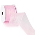 thumbnail image 1 of Cinta con alambre MAYREEL, 6 cm, color rosa claro metalizado, 9 m, 1 of 9