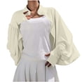 thumbnail image 2 of Vmvidoty Women's Cooling Shawl Arm Sleeve Neck Sun Protection Cape Sun-proof Cover Cloak for Women Summer SPF Long Sleeve Yellow Free Size, 2 of 6