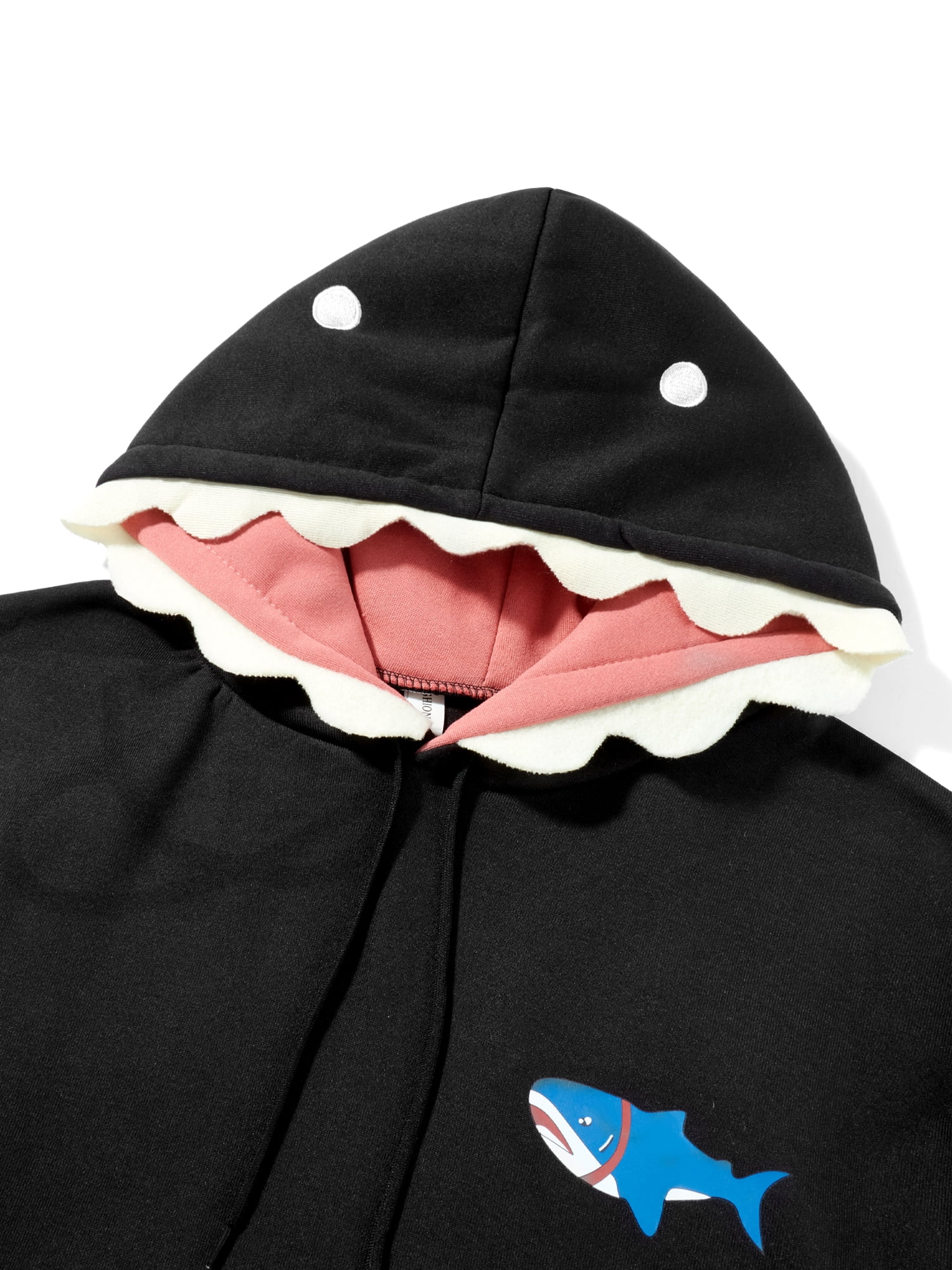 IUHDQIB Women's Cute Shark Hoodie Long Sleeve Funny Kawaii Animal