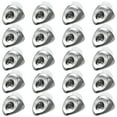 thumbnail image 1 of 20 Pcs Support de Montage en Alliage de Zinc Support de Verre Fixation, 1 of 9