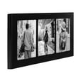 thumbnail image 4 of Hometrends 3 Opening Metal Collage Frame, Black 7x14in, 4 of 6
