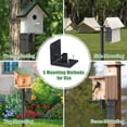 thumbnail image 2 of CHEASYOU Bird House Pole 60 inch with Bracket, Adjustable Heavy Duty Bird Feeder Pole, 2 of 7