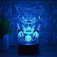 thumbnail image 5 of Tecknad Elf Gengar Night Light 3D Illusion LED Light Childre, 5 of 5