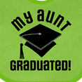 thumbnail image 4 of Inktastic My Aunt Graduated Niece Nephew Boys or Girls Baby Bib, 4 of 4