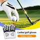 thumbnail image 3 of Greeniant Guante de golf para mujer Microfibra en forma de corazón Antideslizante Cómodo Ajustable Accesorios de golf resistentes al desgaste Red-19 Golf Negro-18 Greeniant OD019678-01, 3 of 6