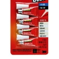 thumbnail image 4 of Scotch Super Glue Liquid Adhesive 0.07 Ounce Fine Tip Single Use 4 Tubes 3M AD114, 3-Pack, 4 of 6