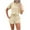 Khaki, variant on LOVZFMLL Two Piece Sets for Women Short Sleeve Crop Tops and Shorts Sweatsuit Casual Loose Summer Outfits Lounge Sets Green L