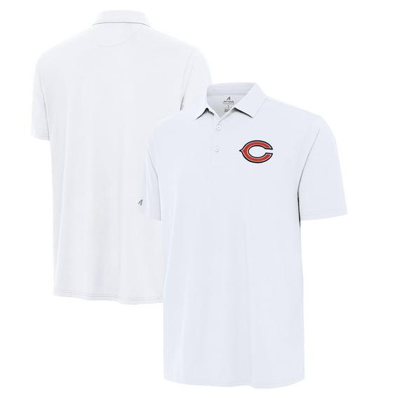 Men's Antigua White Chicago Bears Era Polo
