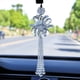 thumbnail image 1 of Lámpara colgante con cristales, prismas de bolas, atrapasueños Fengshui, colgante de arcoíris, abalorio para coche (transparente), 1 of 5