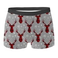 thumbnail image 1 of Custom With Face Custom For Customized For Boyfriend Underwear Briefs with Pouch Simply Styled Men Small Briefs Men Mens Anatomical Underwear No Ride up Mens Gray 5XL, 1 of 6