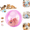 Pink Mouse-A#010, variant on 2026 New Self-Rolling Interactive Cat Ball, Smart Obstacle Avoidance Rolling Cat Toy Ball with Plush Rabbit Hamster, Auto Moving Chase Toy for Kittens Cats Small Dogs-Blue Rabbit-A