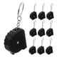 thumbnail image 3 of 10 unidades de llavero con cinta métrica pequeña, minicinta métrica retráctil portátil para medir el cuerpo, cinta de acero de bolsillo con llavero, 3 of 7