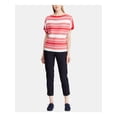 thumbnail image 3 of Lauren Ralph Lauren Womens Lafave Knit Striped Top, 3 of 4