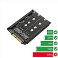 thumbnail image 3 of 2X SSD NVME M.2 2 en 1 y SSD B Key/ Key A SFF-8639 U.2 con Soporte de : Conserva el SSD MSATA Como Unidad de 7 mm y 2,5 Pulgadas, 3 of 5