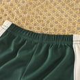 thumbnail image 4 of Ulanda Boys 2 Piece Outfits Short Sleeve Matching Short Sets Summer Athletic Clothes Basketball Jerseys Quick Dry (Green, 7-8 Years), 4 of 5