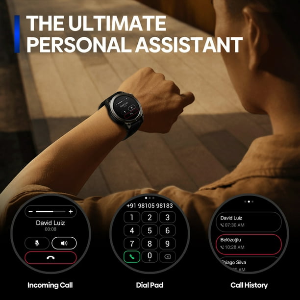Fitness Watch Health Monitor GPS Smart BT Llamadas Telefonicas para Android E IOS Bodega Aurrera en linea