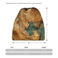 thumbnail image 3 of Bingfone Men Women Slouch Beanie Antique Map Adventure Scene Print Cap Hip-Hop Hat Headwear Hats Turban Unisex, 3 of 8
