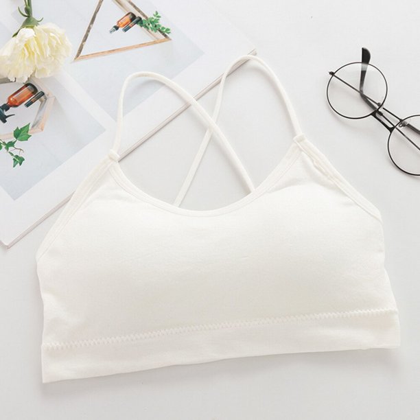 Sujetador deportivo con tirantes cruzados para mujer, Top deportivo de realce, Top corto para Yoga, gimnasio, Top de Fitness, sujetadores transpirables de belleza en la espalda