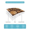 thumbnail image 4 of Quilt King Size Bedding Set, Thanksgiving Fall Reversible Summer Quilt 3 Pieces, Brown Rustic Pumpkin Cones Maple Leaf Lightweight Bedspreads Coverlets with 2 Pillow Shams for All Seasons, 4 of 5