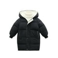 thumbnail image 2 of ATOGUTA Boys Girls Winter Coat Warm Winter Coat Windproof Rain Jacket Snow Coat Black, Size 1T-12, 2 of 5