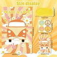thumbnail image 2 of Hxezoc Pin the Peace Sign on the Hippie Van Groovy Party Game with 32 Stickers 29" x 19" Poster, 2 of 6