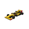 thumbnail image 1 of Creative Garage MOC Racing Model Speed ​​Champions Series F1 Building Blocks With Stickers Toy Brick Children's Birthday Gifts, 1 of 1