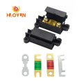thumbnail image 2 of 【1Set】 Auto fuse Flat Plate Type 32V Fork Type Bolt Battery Fuse Car Modification Stand 20A 30A 40A 50A 60A 70A - 200A Fuse Box, 2 of 5