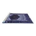 thumbnail image 2 of Ahgly Company Machine Washable Indoor Rectangle Persian Blue Traditional Area Rugs, 8' x 10', 2 of 4