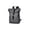 Gray, variant on Men's Travel Backpack with Magnetic Buckle Flip Cover, Water Resistant Rucksack for Business and Outdoor, Casual Computer Daypack, Trendy Bag Green