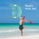 thumbnail image 1 of Fila Flotante Cama flotante de agua de piscina de PVC asiento flotante de natación inflable para adultos (azul), 1 of 8