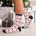 thumbnail image 7 of Disketp Strawberry Unisex Mid-Calf Socks Lightweight Breathable Ventilation Ankle Socks, 7 of 7