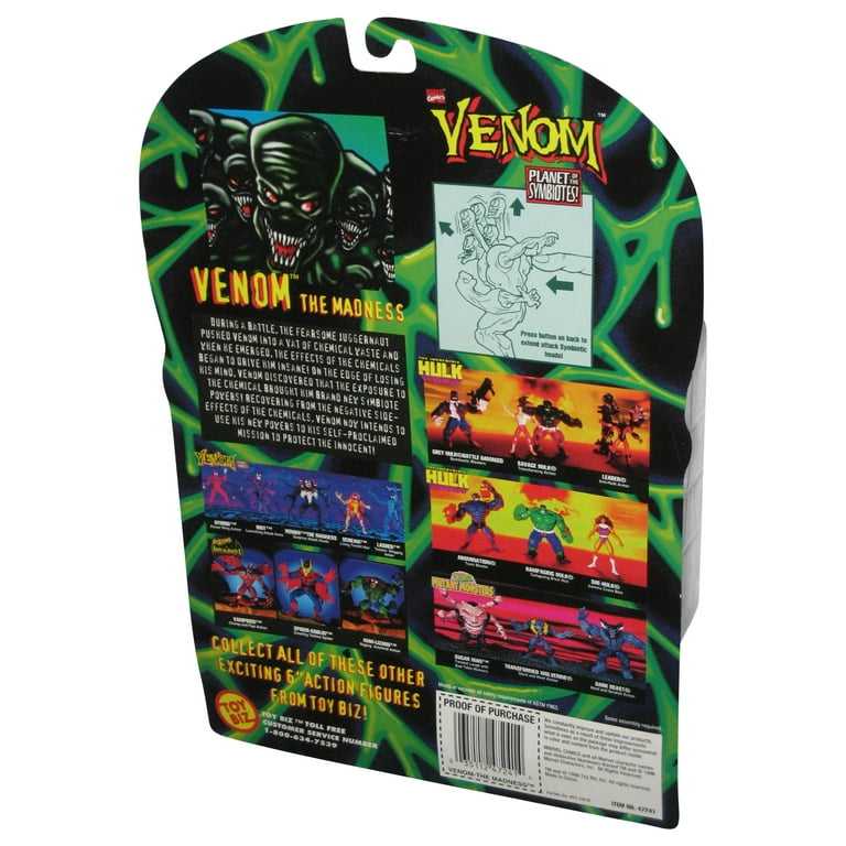 Marvel Spider Man Venom Planet of The Symbiotes The Madness 1996