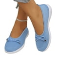 thumbnail image 2 of KEVCHE Womens Casual Knit Breathable Mesh Shoes for Everyday Wear, Lightweight Slip-On Walking Sneakers with Cushioned Insole, Comfortable Athletic Casual Footwear, 2 of 7