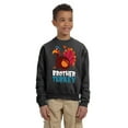 thumbnail image 2 of Awkward Styles Thanksgiving Youth Sweatshirt Brother Turkey Crewneck Tops for Kids, 2 of 4