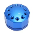 thumbnail image 1 of KGX 708 - Caja de almacenamiento para destornilladores giratorios de 360 grados, 10 orificios, ligero, con soporte para aguja de cincel, color azul, 1 of 14