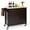Brown, variant on Giantex Rolling Kitchen Island Cart on Wheels, Kitchen Utility Trolley & Bar Serving Cart w/Rubber Wood Top, Handle Rack & Storage Cabinet and Drawers for Home Dining Room, Dark Brown
