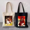 thumbnail image 2 of Bolso de mano de lona de Anime Tian Guan Ci Fu Heaven Official's Blessing Shopper, TGCF, Hua Cheng, XieLian, The Ghost King, paraguas, 2 of 5
