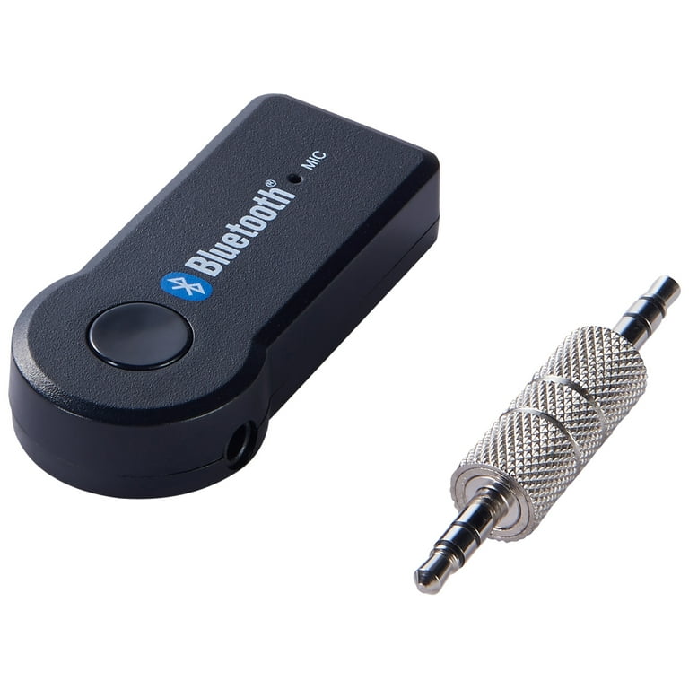 Adaptador de audio Bluetooth 5.1, transmisor con conector doble de 3,5 mm,  4smarts - Negro - Spain