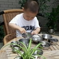 thumbnail image 5 of Juego de utensilios de cocina Toy Kitchen, 32 piezas, de acero inoxidable, regalo para niños, 5 of 5