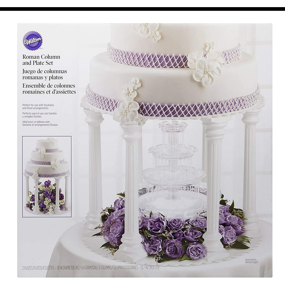 Wilton Roman Column Tiered Wedding Cake Stand, a Beautiful, Elegant