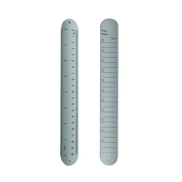 IMENGL Liquidation! Bracelet à Claquer Liste de Tâches Bloc-Notes Portable Bracelets Réutilisables en Silicone Mémo Rappel Bracelet Effaçable avec Règle pour Planificateur Quotidien de Travail Taille Unique Multi-Couleur