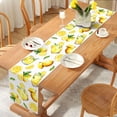 thumbnail image 2 of Summer Lemon Table Runner Fresh Fruit Lemonade Themed Party Decoration Spring Home Kitchen Dining Room Decor, 2 of 6