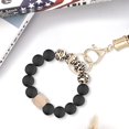 thumbnail image 3 of Key Chain Women Bracelet Keychain Bangle Car Key Chain Silicone Beads Wrist Key Chain For Women, 3 of 5