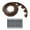 Brown, variant on YAOMOBB Garden Edging Fence Garden Edging Border with Stakes L shaped Stone Grass Barrier for Landscape