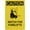Warning Sign 4, variant on Caution Share The Road With Icon Funny Vintage Tin Sign 8"x12" - Wall Art Decor Iron Poster for Home Farmhouse Bar Cafe Yard, Indoor Outdoor Share Road Sign