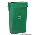 thumbnail image 5 of Alpine Industries 23 Gallon Slim Trash & Recycling Bin Swing Lid (Green), 5 of 6