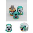 thumbnail image 1 of Creative Matryoshka Doll Compact Funny Cartoon Bear Nesting Toy Crafts Photography Prop, 1 of 8