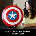 thumbnail image 4 of LEGO Marvel Captain America’s Shield 76262 Model Kit for Adults, Collectible Replica of Captain America’s Iconic Shield, this Disney Marvel Building Set for Adults Makes a Great Holiday Gift, 4 of 7